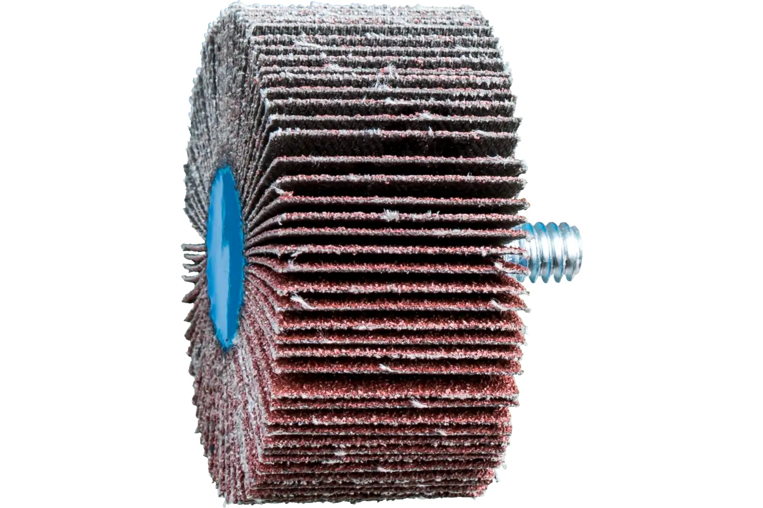 Picture of Pferd Quick Change Flap Wheel, 2" X 1, 80 Grit, 1/4-20 Thread, Aluminum Oxide